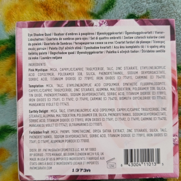 Pat Mcgrath Labs Divine Rose Luxe quad: Eternal Eden eyeshadow quad - Picture 2 of 3